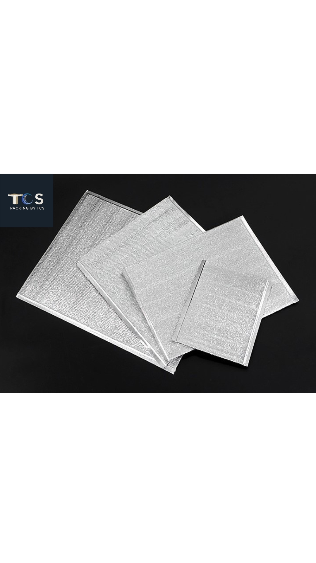 ถุงฟอยล์เก็บอุณหภูมิอาหาร เย็น/ร้อน ไม่มีฝากาว หนา 3 mm