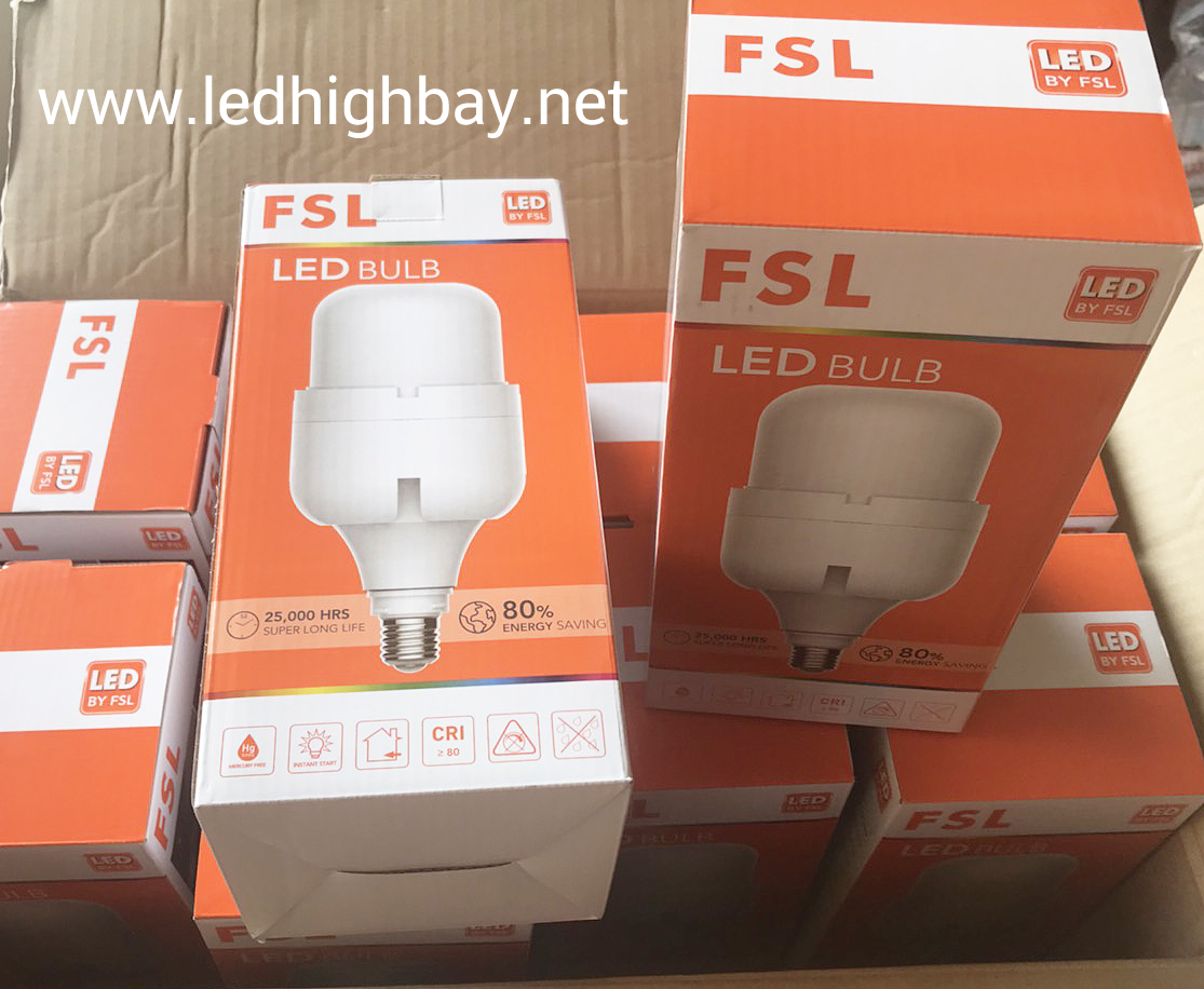 หลอดไฟไฮเบย์ LED 100w FSL (เดย์ไลท์)
