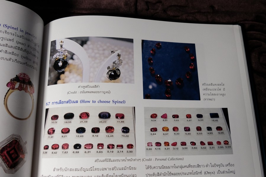 อัญมณีในเครื่องประดับ โดย ศาสตราจารย์กิตติคุณ ศักดา ศิริพันธุ์ ปกเเข็ง ปี 2552