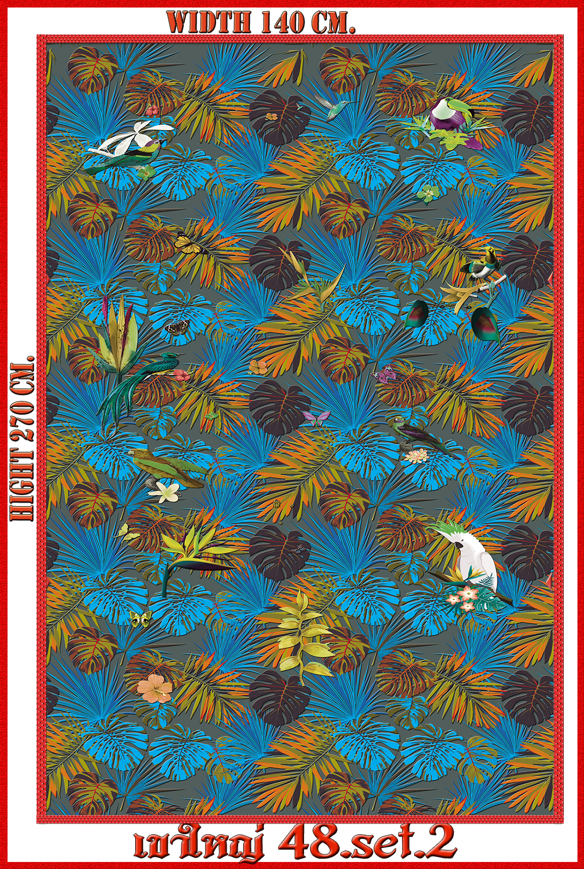 วอลเปเปอร์รูปภาพติดผนังสั่งทำ เขาใหญ่ 48(ลายเล็ก) มีภาพให้เลือกกว่า 50,000 ภาพ ออกแบบกราฟฟิค หรือ รูปภาพตามที่ท่านกำหนด ในสไตล์ท่านเอง "custom made"