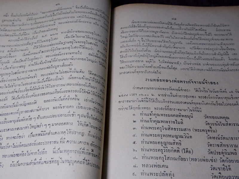 ประวัติวัดสังข์กระจาย หลวงพ่อพระกัจจายน์ กับวรรณคดีเวสสันดรกัณฑ์ชูชก หนา 162 หน้า ปี 2501
