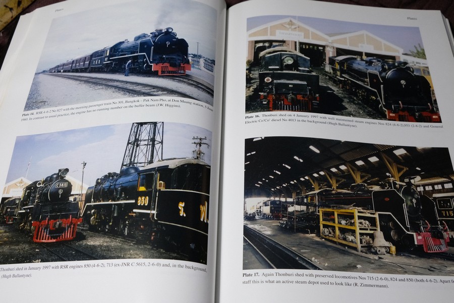 The Railways of Thailand by R.Ramaer พิมพ์ปี 2009