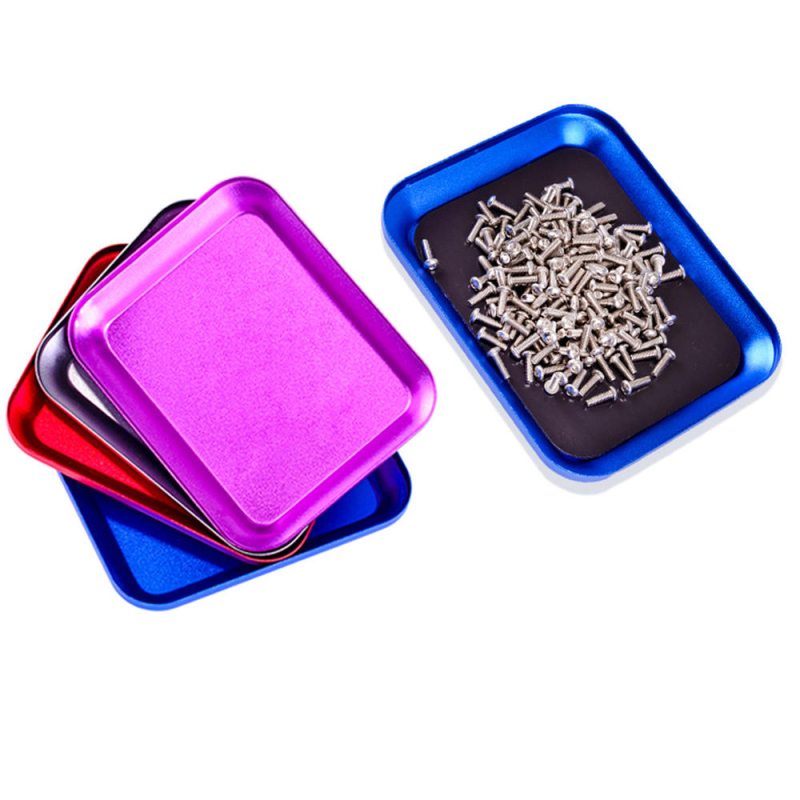 Aluminum Magnetic Nut&Screw Tray (ถาดแม่เหล็กใส่น็อต)