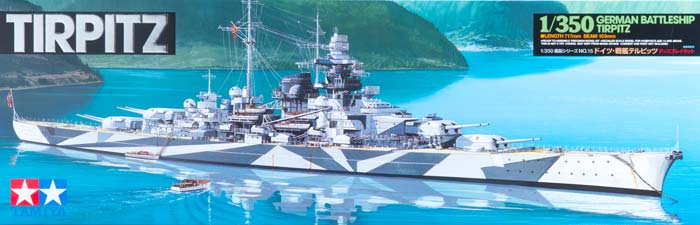 German Battleship TIRPITZ.
