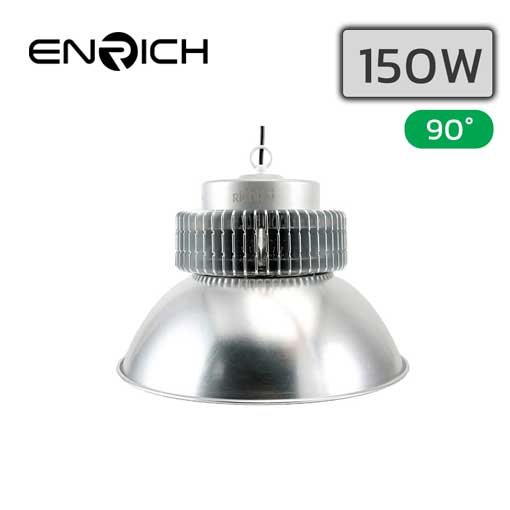 โคมไฮเบย์ LED รุ่น PLUS 150w ยี่ห้อ ENRICH (แสงขาว)