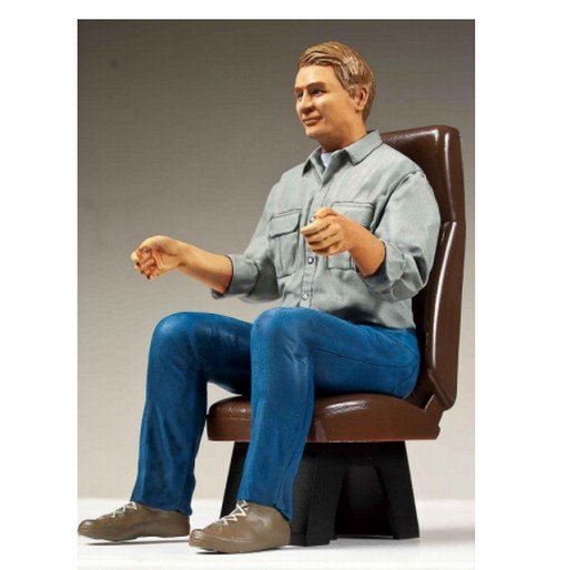 Driver Figure for 1/14 Scale R/C Tractor Truck.