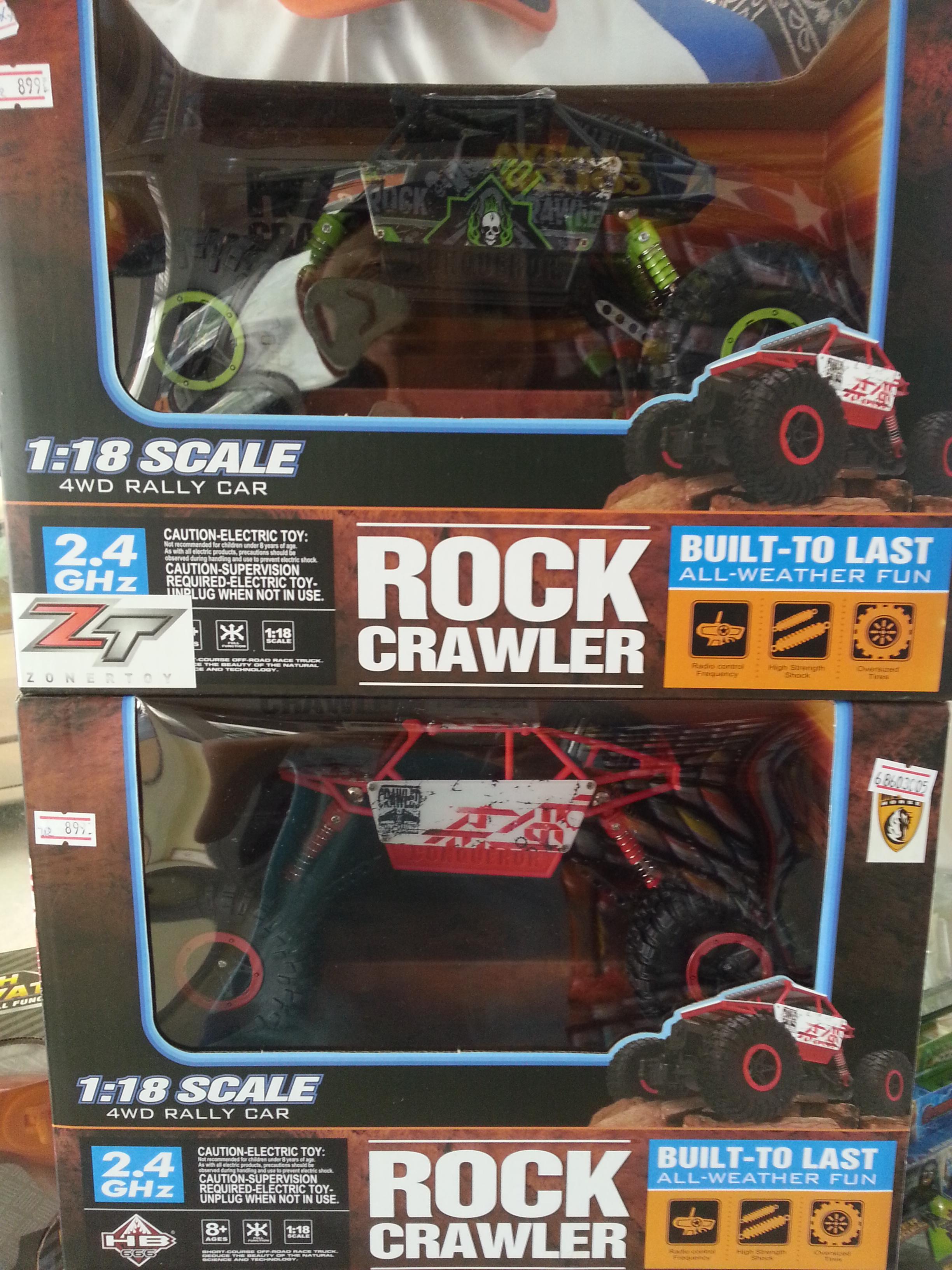 รถไต่หิน Rock Crawler สเกล 1:18.