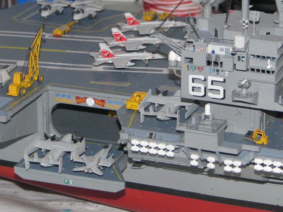 U.S.Aircraft Carrier CVN65 ENTERPRISE.