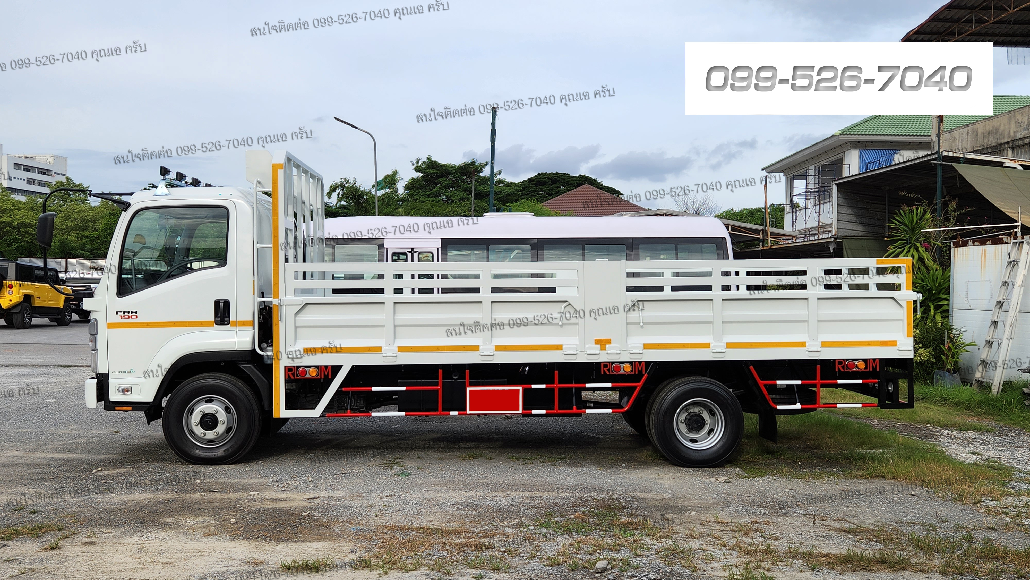 6ล้อ FRR 190 ยาว 5.6 เมตร กระบะเหล็ก ยูโร 3
