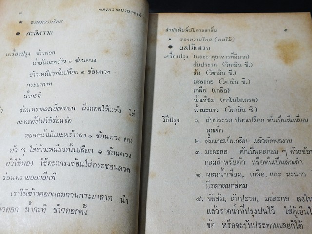 ของหวานนานาชาติ โดย นิตยาวรรณ ปกแข็ง 327 หน้า ปี 2511