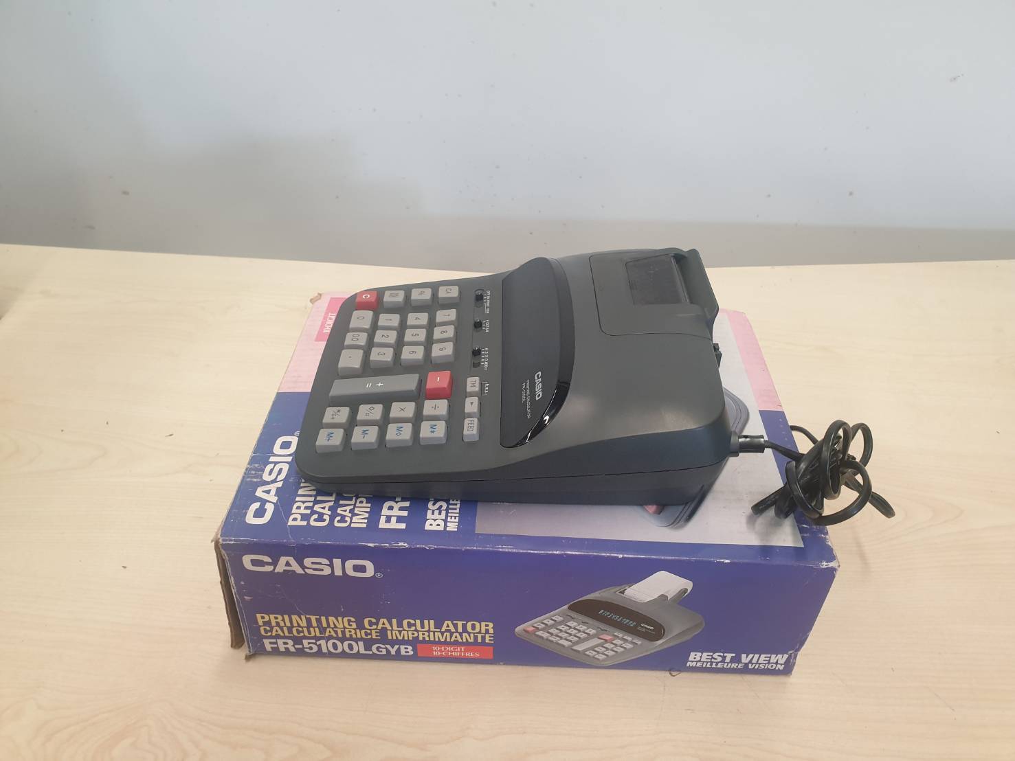 เครื่องคิดเลขปริ้นบิล Casio FR-5100L มือสอง