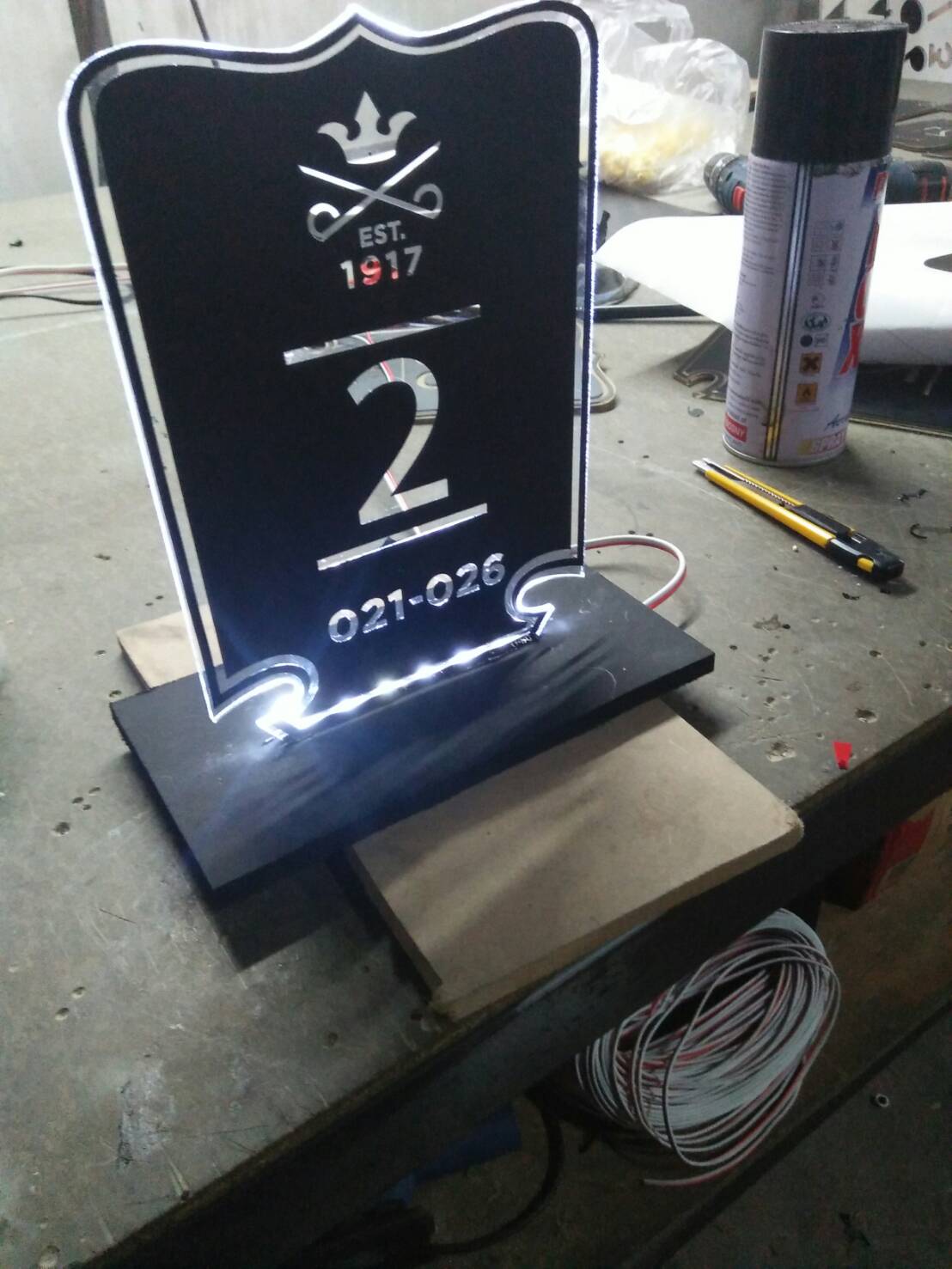 แผ่นอะคริลิคกระจายแสง