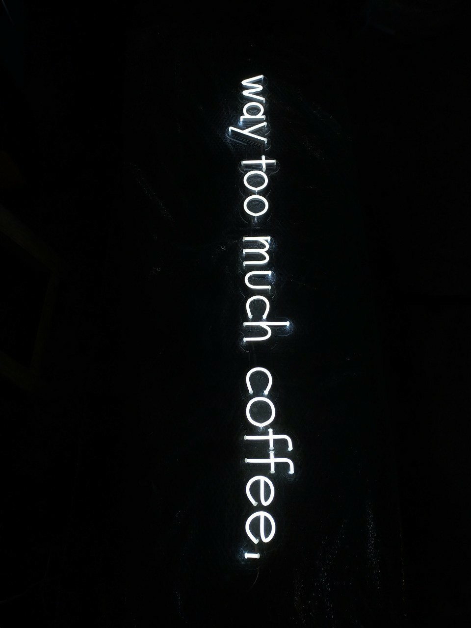 ป้ายไฟนีออน LED อะคริลิคใสรองหลัง