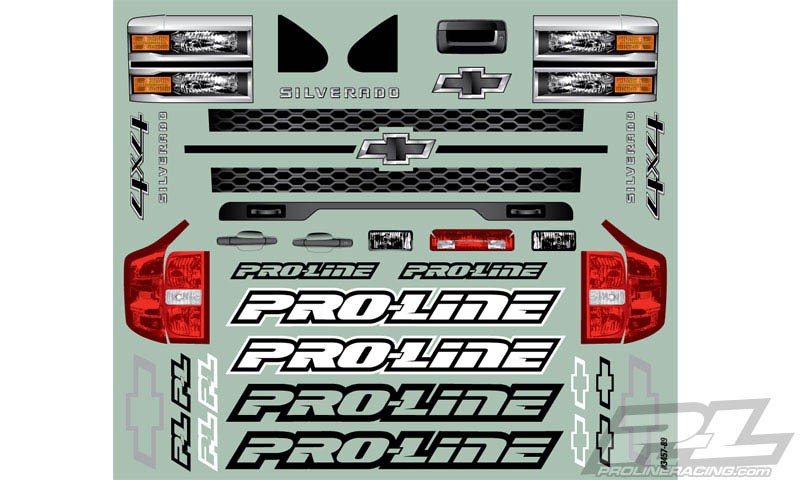 Chevy Silverado Pro-Touring Clear Body