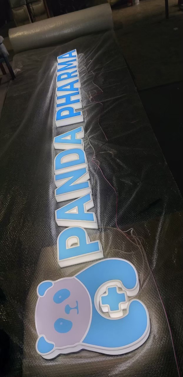 งานป้ายกล่องไฟ