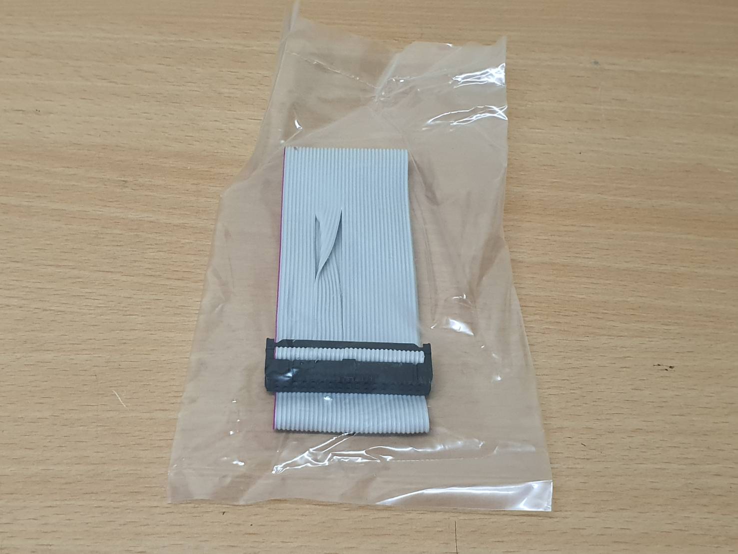 AWM 2651 VW-1 E97252-H 105C 300V 28AWG 7in 40-Pin ATA IDE Ribbon Cable