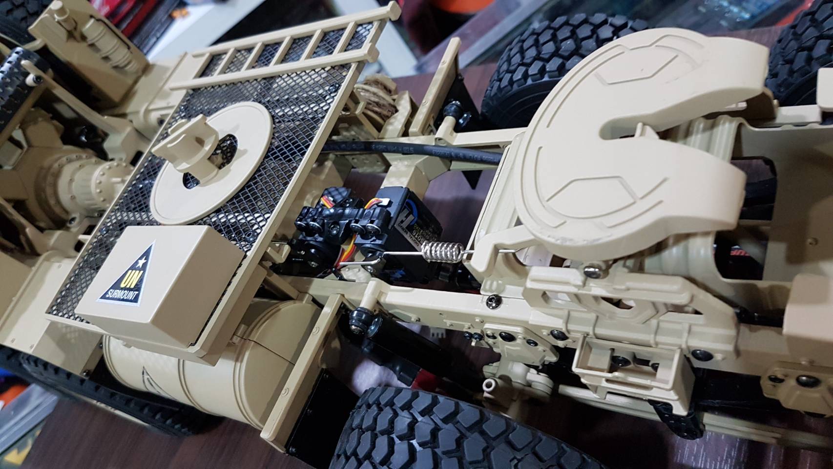 U.S. M983 Hemtt Oshkosh 8x8 Military Tactical Truck (Full-Option)