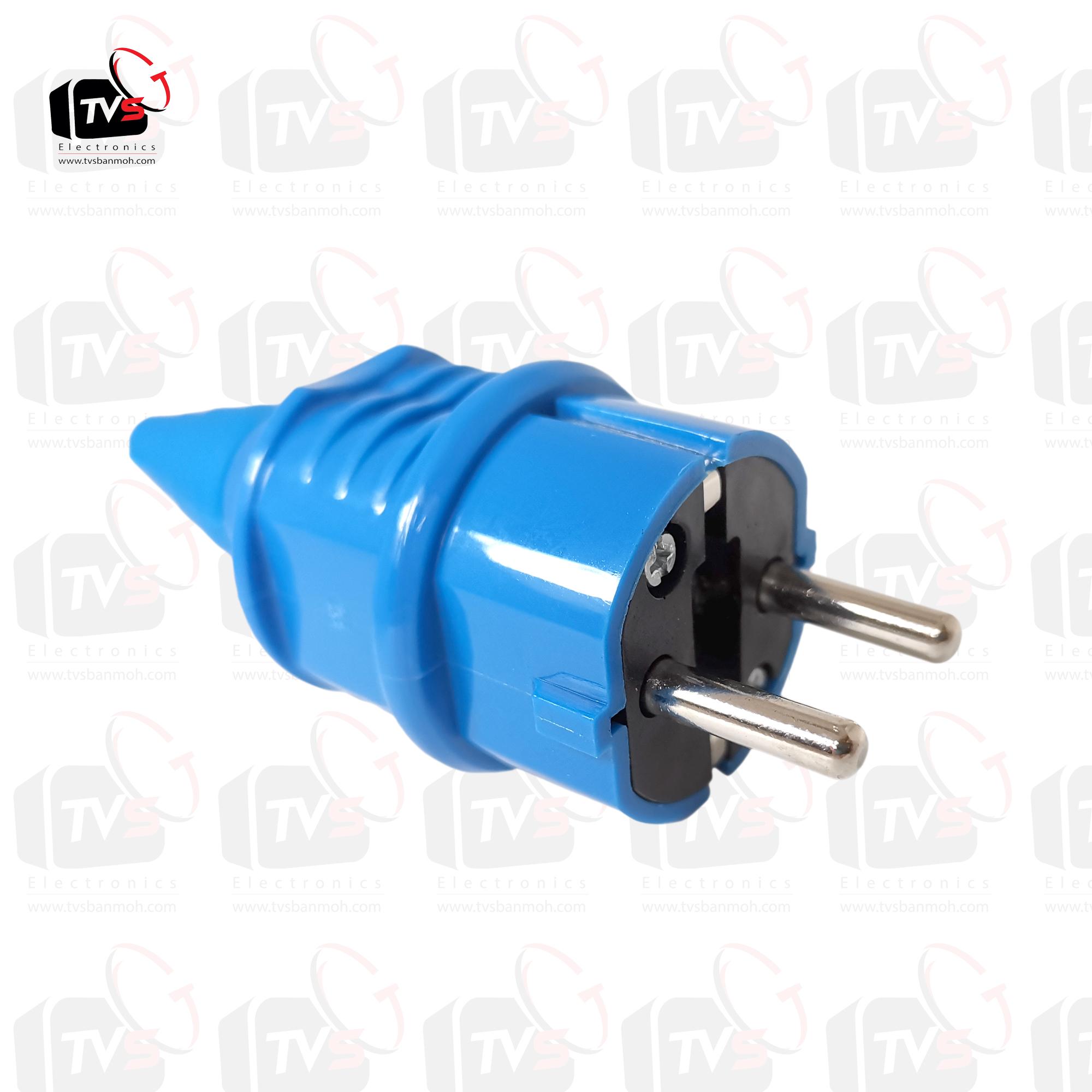 MARATHON IP54 เพาเวอร์ปลั๊กตัวผู้ ไลน์1เฟส 1นิวตรอน 1กราวด์ 220V 16A เสียบปลั๊กบ้านได้