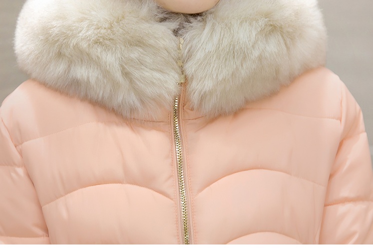 พรีออเดอร์ - เสื้อกันหนาวสไตล์เกาหลีบุนวม Pre - CT737 (สีโอรส)