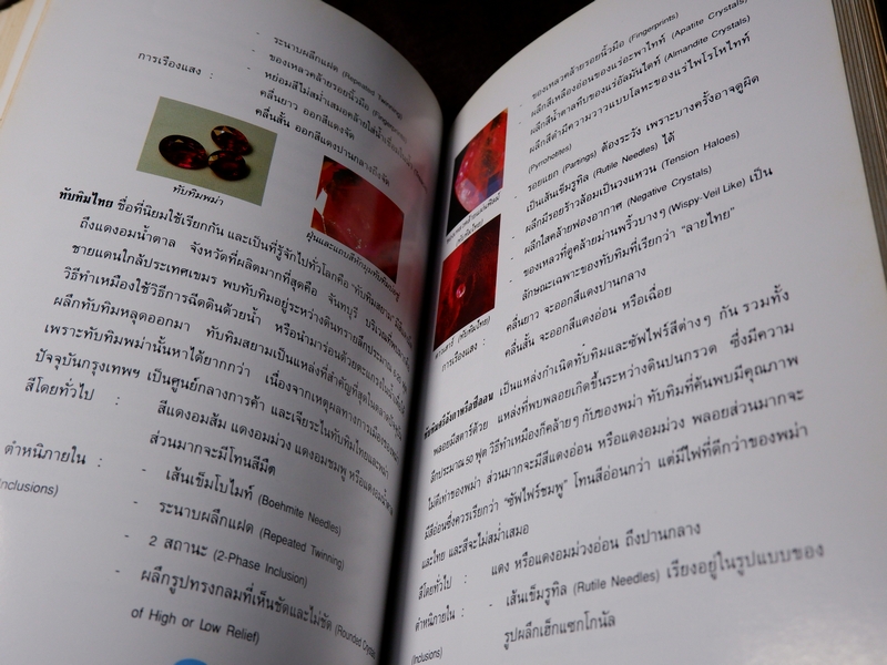 วิเคราะห์อัญมณี โดย อ.สุมาลี เทพโสพรรณ ปกเเข็ง