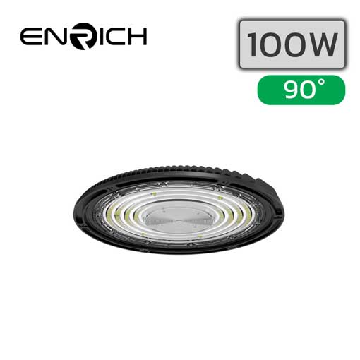 โคมไฮเบย์ LED 100W ENRICH AIR SLIM