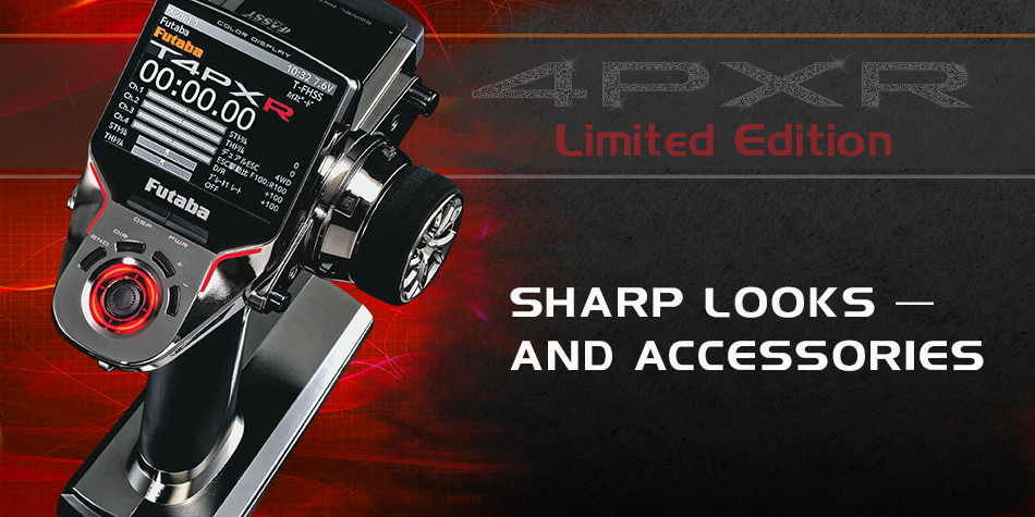 Futaba 4PXR 2.4 GHz Telemetry System.