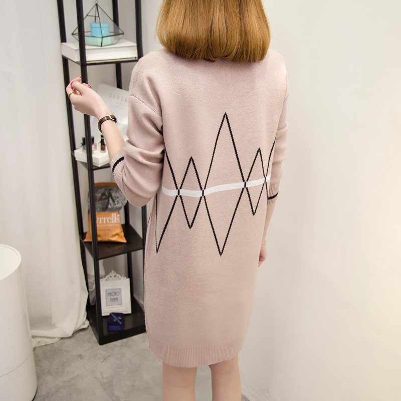 พรีออเดอร์ - เดรสไหมพรม Pre - DT164 (สีน้ำตาลอ่อน)