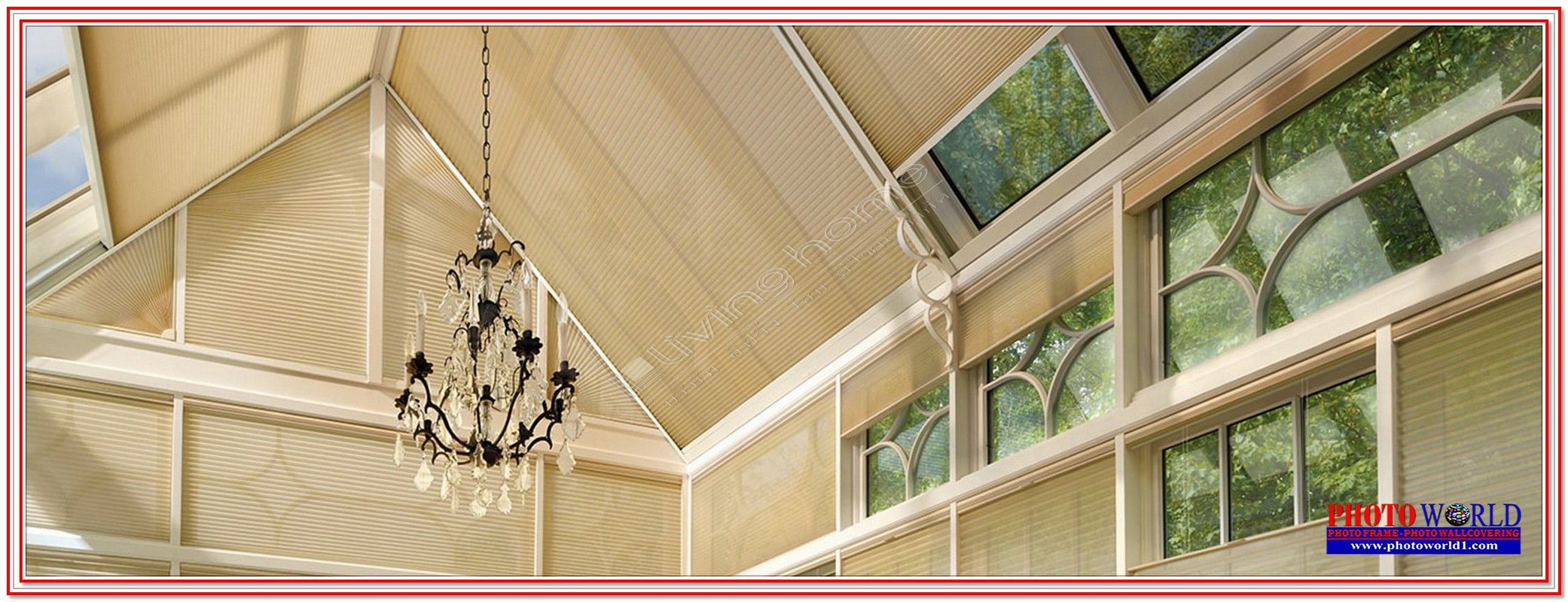 ม่านปรับแสงแนวเอียง(Sky Light Blinds) ผ้าม่าน ม่าน มู่ลี่ มู่ลี่ไม้ ม่านม้วน วอลเปเปอร์ รับติดตั้ง ออกแบบ ราคาถูก ทุกประเภท ทุกรูปแบบ