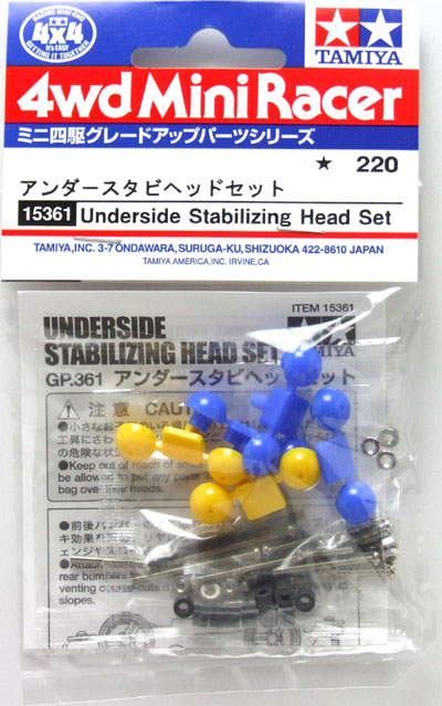 Underside Stabilizing Head Set.