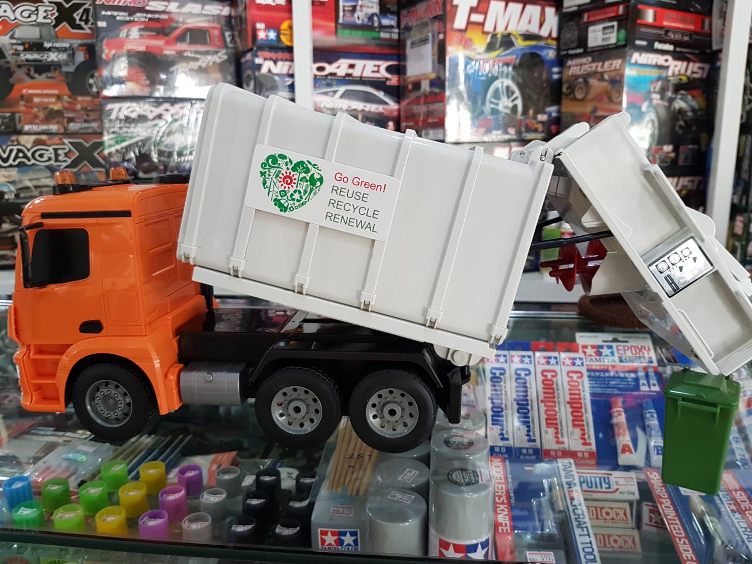 Mercedes-Benz Antos Garbage Truck.