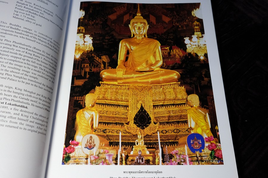 THE SACRED BUDDHA IMAGES OF THAILAND by WARANUN CHUTCHAWANTIPAKORN ปกแข็ง ปี 2547