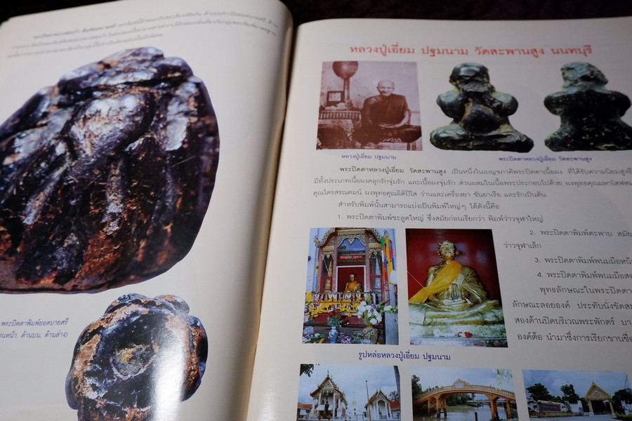 พระปิดตาเนื้อผงยอดนิยม โดย คเณศ์พร ปี 2547 หนา 96 หน้า