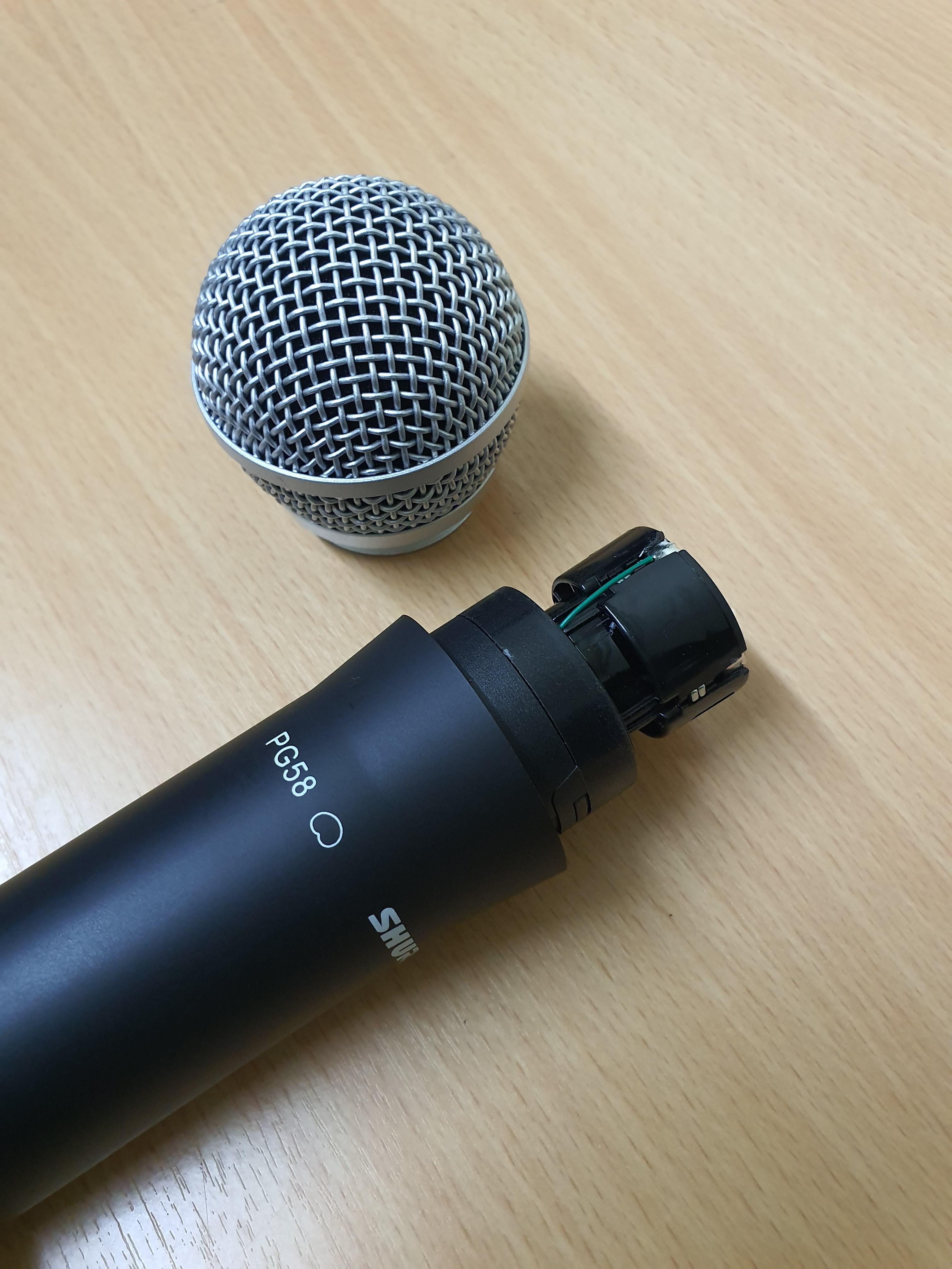 ไมโครโฟนไร้สายมือสอง SHURE SVX4/PG58 มหาจักรแท้ๆ