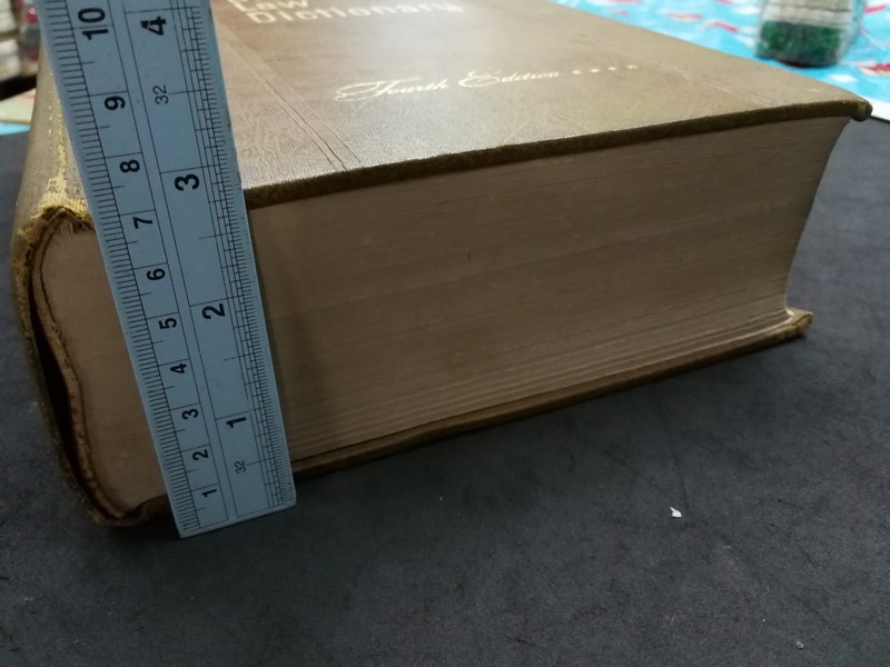 Black's Law Dictionary by Henry Cambell Black hardcopy copyright 1951 (พ.ศ.2494)