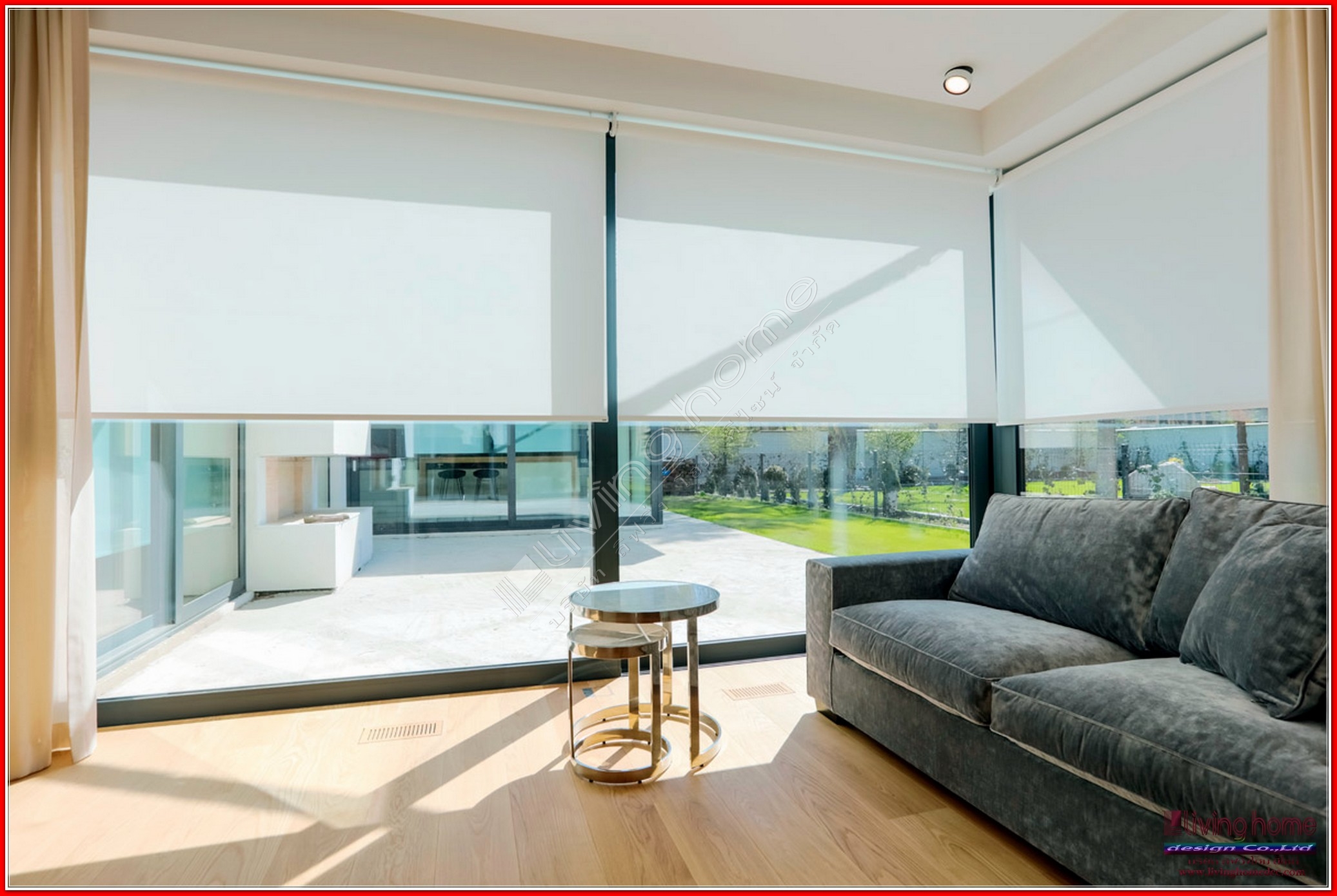 ม่านม้วน โปร่งแสง "SUNSCREEN ROLLER BLINDS" ผ้าม่าน ม่าน มู่ลี่ มู่ลี่ไม้ ม่านม้วน วอลเปเปอร์ รับติดตั้ง ออกแบบ ราคาถูก ทุกประเภท ทุกรูปแบบ