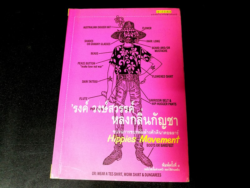 หลงกลิ่นกัญชา โดย รงค์ วงษ์สวรรค์ พิมพ์ปี 2545