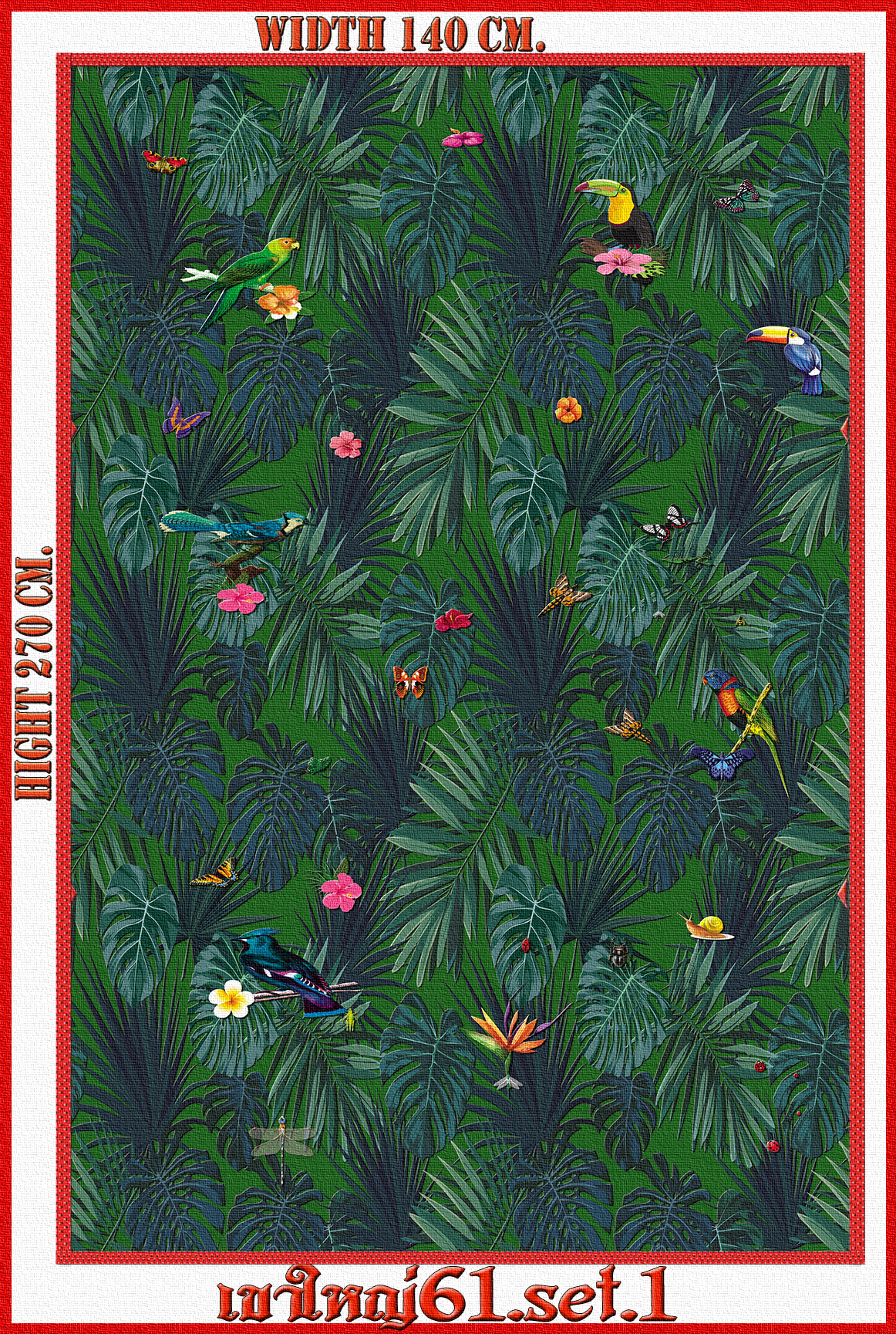 วอลเปเปอร์รูปภาพติดผนังสั่งทำ เขาใหญ่ 61(ลายใใหญ่) มีภาพให้เลือกกว่า 50,000 ภาพ ออกแบบกราฟฟิค หรือ รูปภาพตามที่ท่านกำหนด ในสไตล์ท่านเอง "custom made"