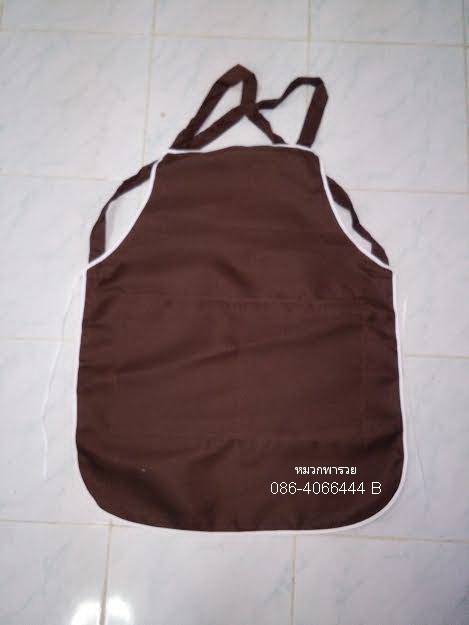 ผ้ากันเปื้อน ผ้ากันเปื้อนแม่ค้า เอี๊ยมแม่ค้า มีทั้งผ้าโซล่อนและผ้าโทเร