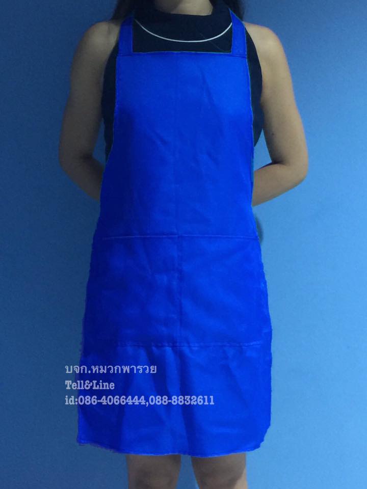 ผ้ากันเปื้อน ผ้ากันเปื้อนแม่ค้า เอี๊ยมแม่ค้า 30 บาท มีทั้งผ้าโซล่อนและผ้าโทเร