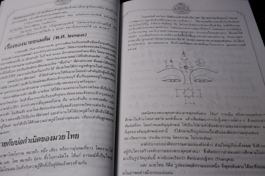 ศิลปะเเห่งมวยไทย( muay thai )โดย นายขยะ หนา 149 หน้า ปี 2537