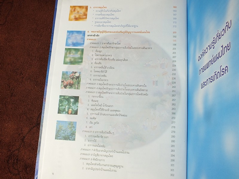 คู่มือประชาชน ในการดูเเลสุขภาพ ด้วย การเเพทย์เเผนไทย ปกแข็ง 308 หน้า ปี 2547