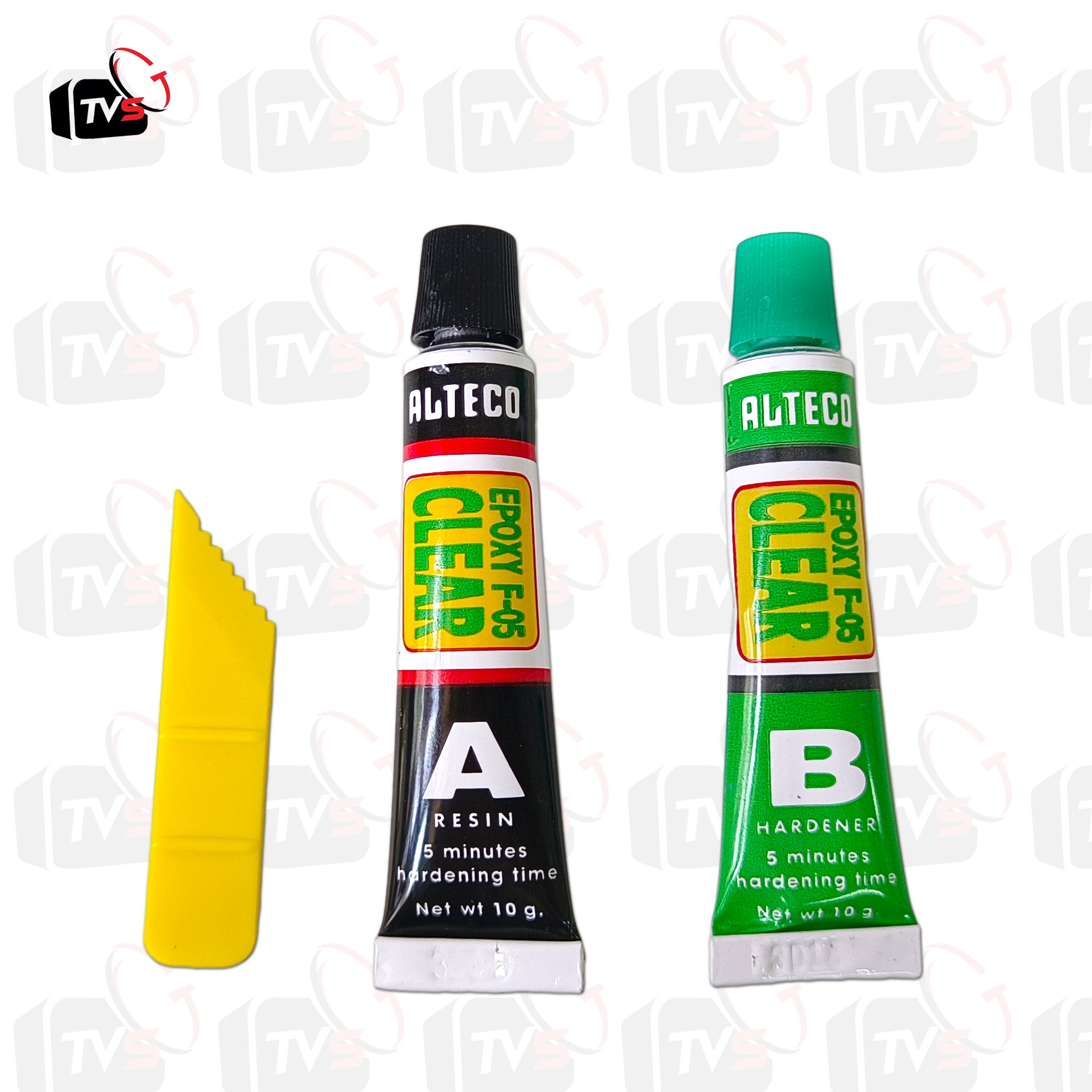 Alteco ออลทีโก้ กาว อีพ็อกซี่ F-05 แข็งแรง 2 ตัน Epoxy Adhesive แห้งเร็ว 5นาที สีใส 20กรัม