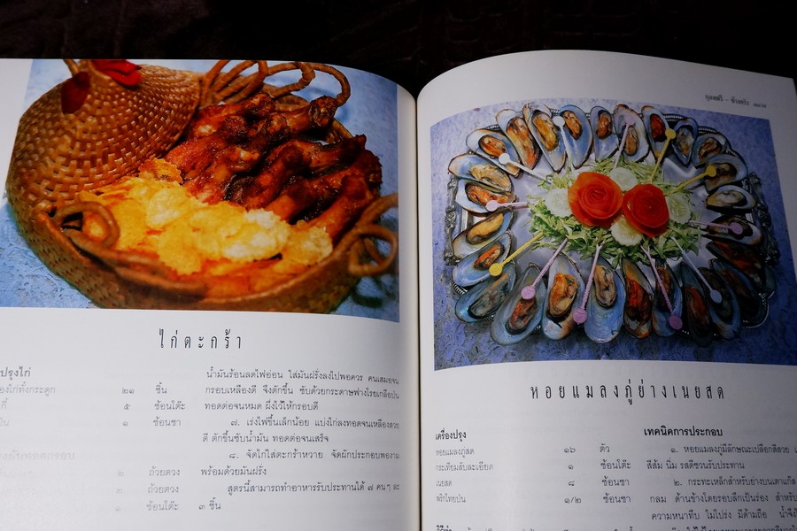 กุลสตรีข้างครัว (อาหารคาว จานเดียว กับเเกล้ม ของว่าง ขนมหวาน) โดย สุภาภรณ์ ปานนิล หนา 257 หน้า