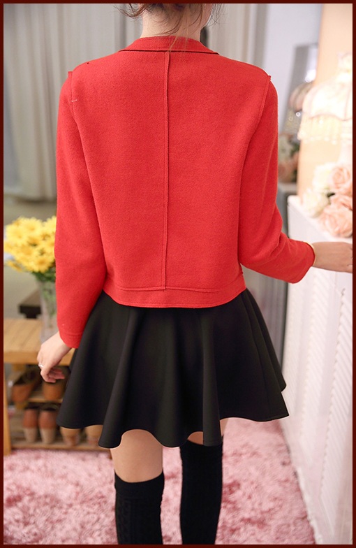 พรีออเดอร์ - เสื้อแจ็คเก็ต Pre - CT667 (สีแดง)