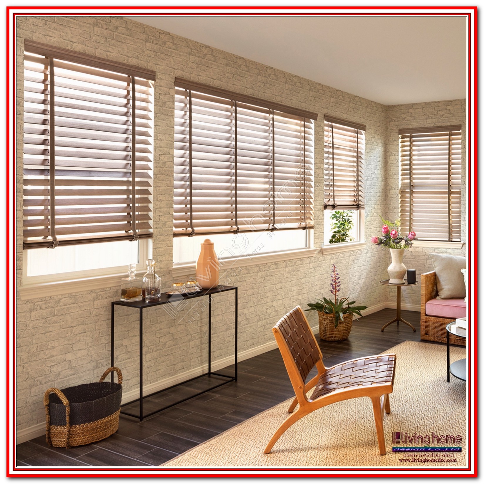 มู่ลี่ไม้รามิน(RAMINWOOD WOODEN BLINDS) ผ้าม่าน ม่าน มู่ลี่ มู่ลี่ไม้ ม่านม้วน วอลเปเปอร์ รับติดตั้ง ออกแบบ ราคาถูก ทุกประเภท ทุกรูปแบบ