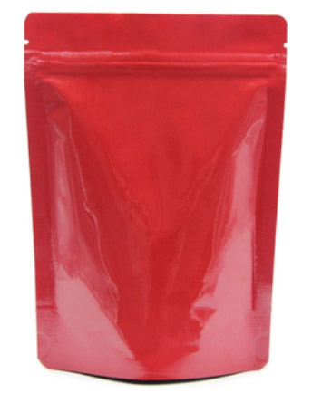 ถุงอลูมิเนียมสี ซิปล็อคตั้งได้ ทึบ 2 ด้าน หน้า-หลัง