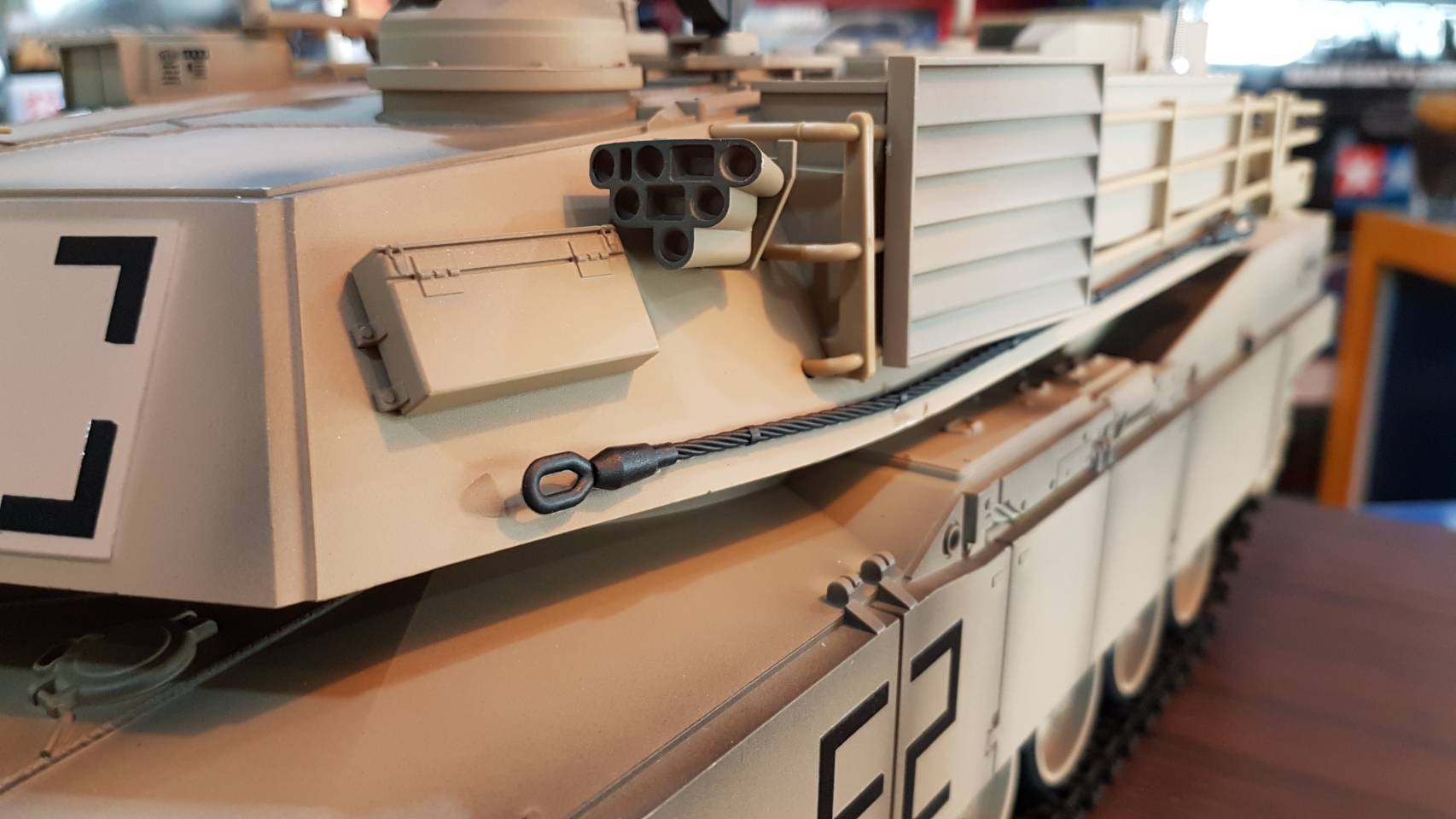 U.S. Main Battle Tank M1A2 Abrams