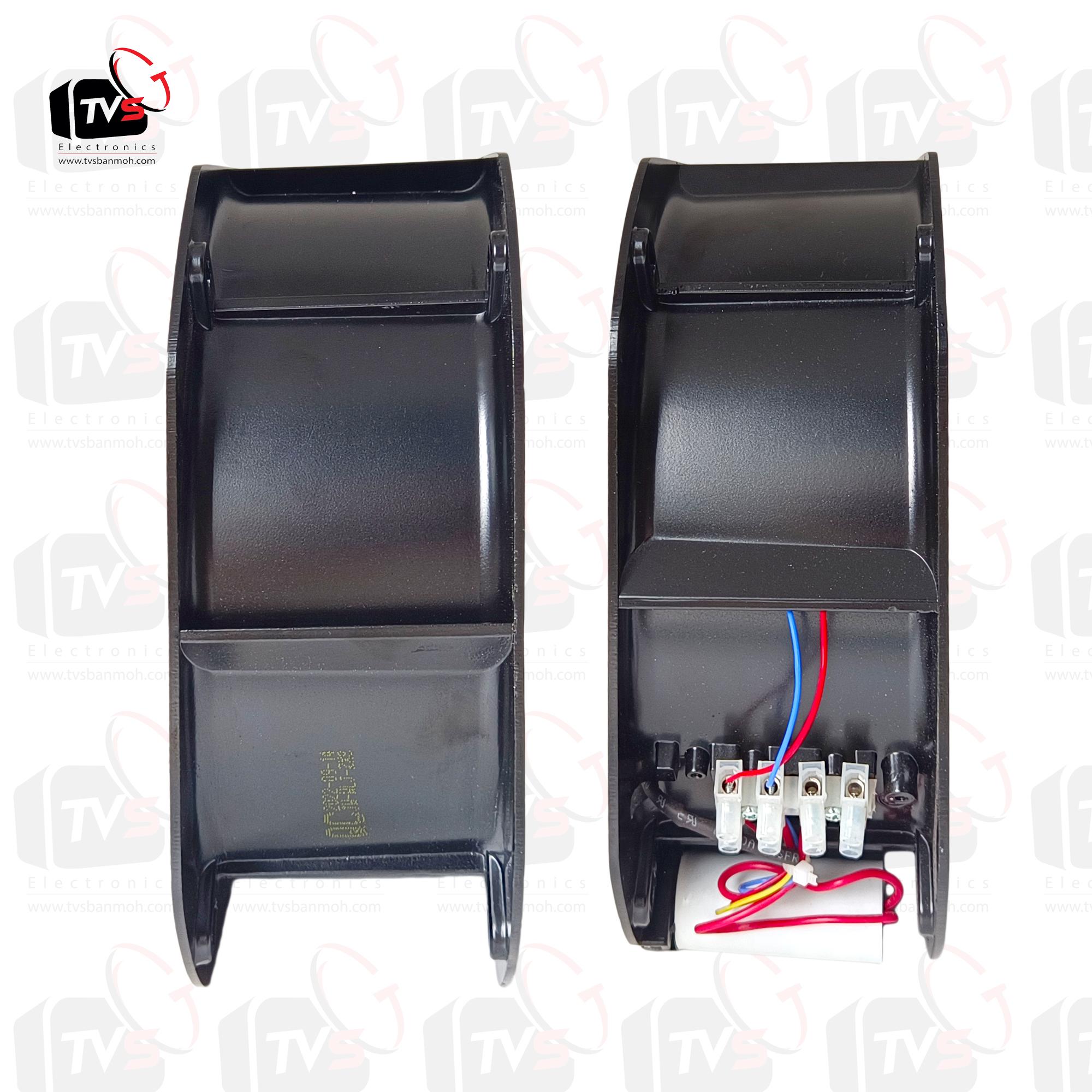 OLEAFFY พัดลมระบายความร้อน Cooling fan 220-240V 50/60Hz 0.45A FFY-22580HBL2 9นิ้ว แกนลูกปืน ใบพัดเหล็ก