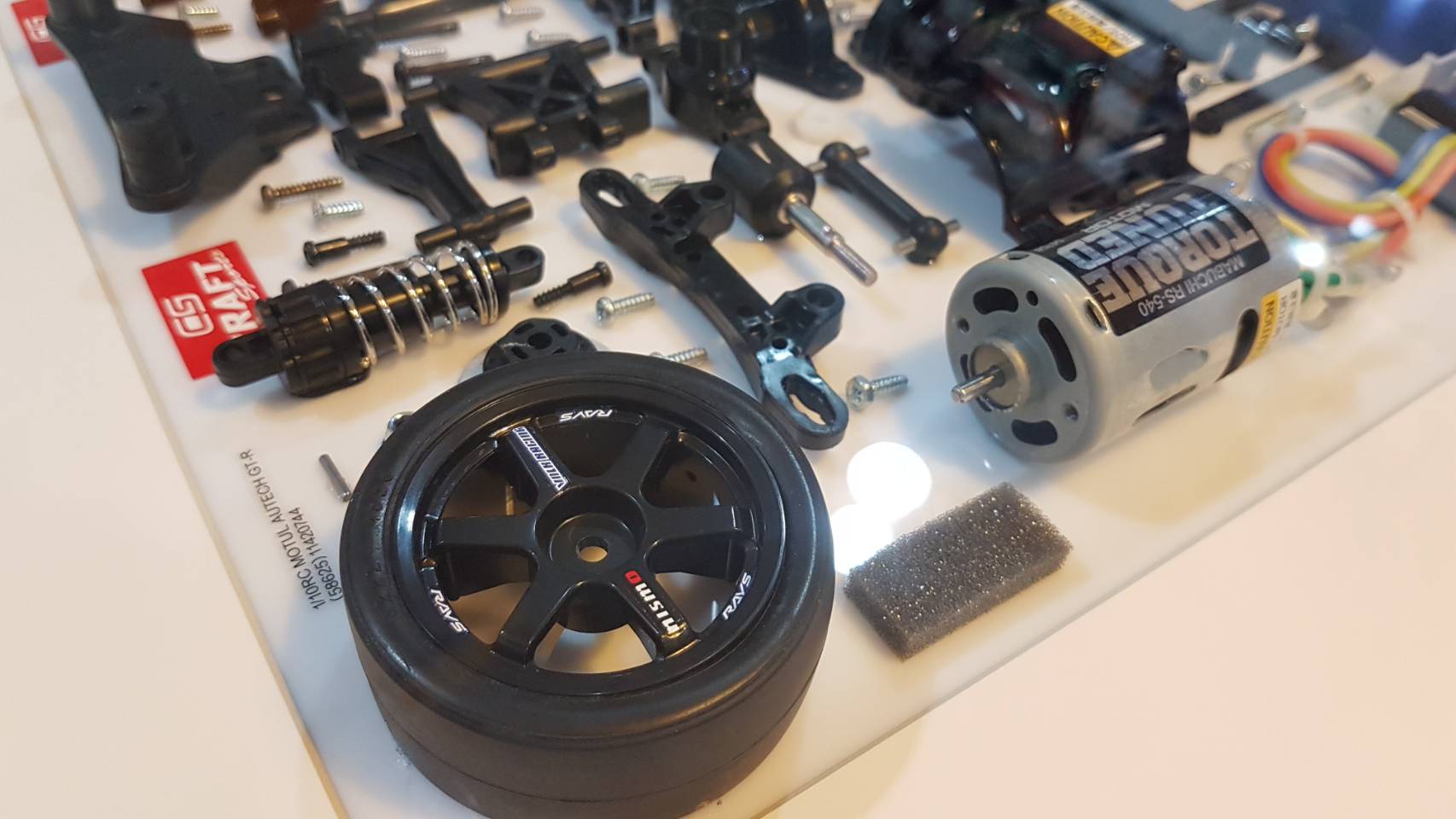 3D Exploded Parts Panel (Motul Autech GT-R)