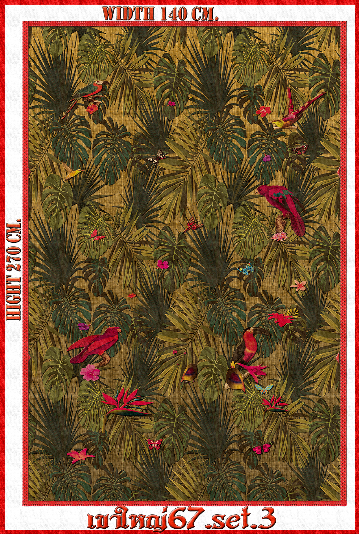 วอลเปเปอร์รูปภาพติดผนังสั่งทำ เขาใหญ่ 67(ลายใใหญ่) มีภาพให้เลือกกว่า 50,000 ภาพ ออกแบบกราฟฟิค หรือ รูปภาพตามที่ท่านกำหนด ในสไตล์ท่านเอง "custom made"